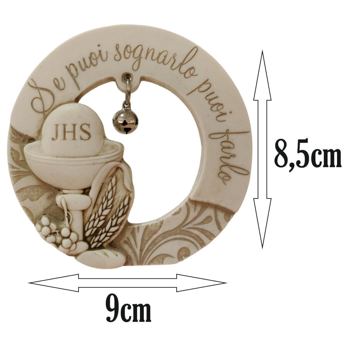 Quadretto per Prima Comunione con campanello