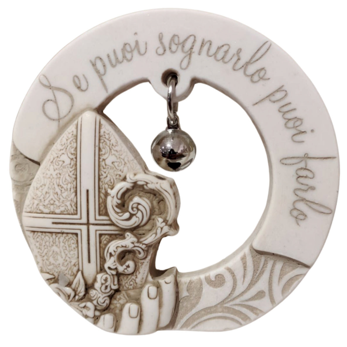 Quadretto per Santa Cresima con campanello