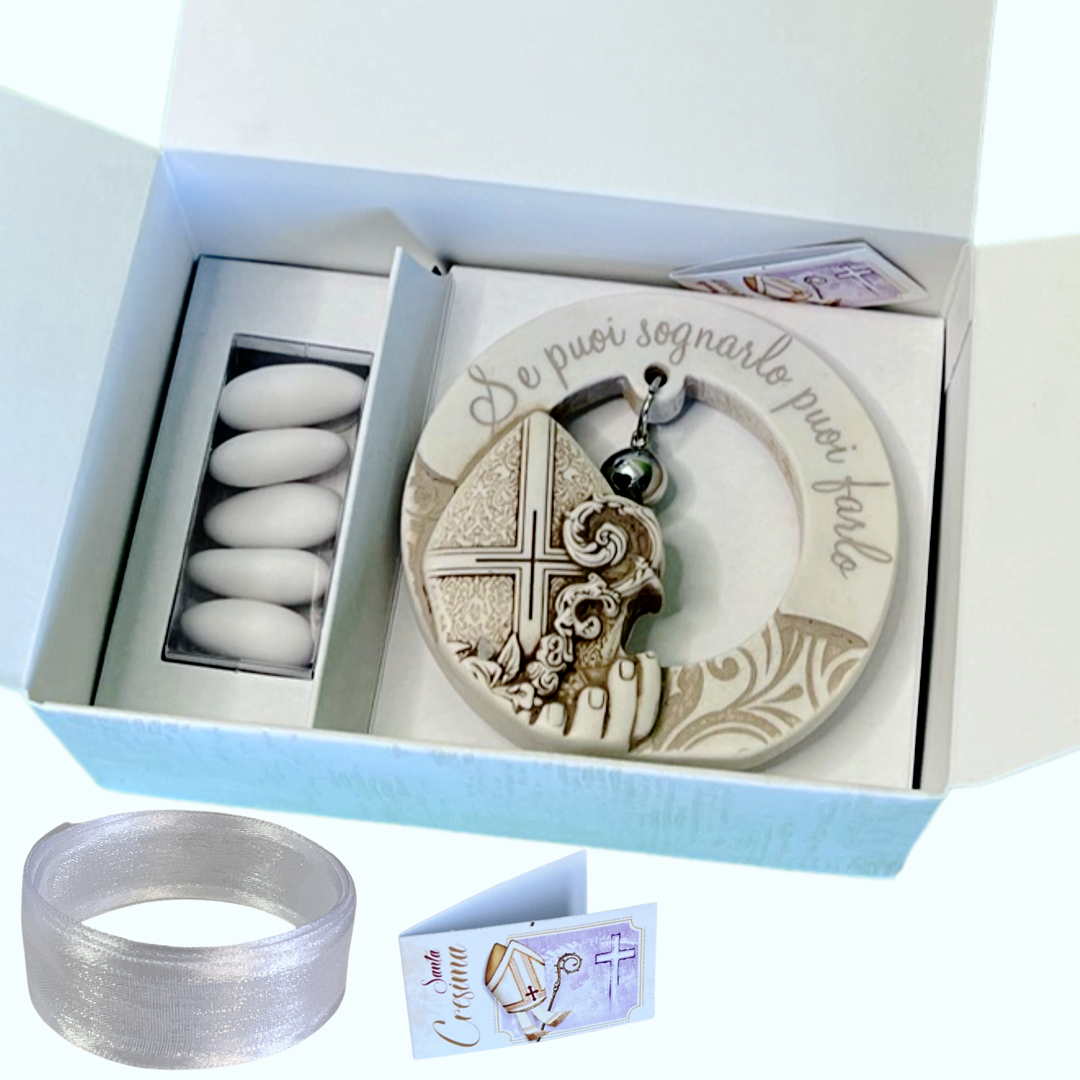 Quadretto per Santa Cresima con campanello